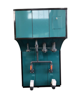 Hệ thống điện đông tụ 0.5m3/giờ xử lý nước thải với điện cực nhôm và sắt
