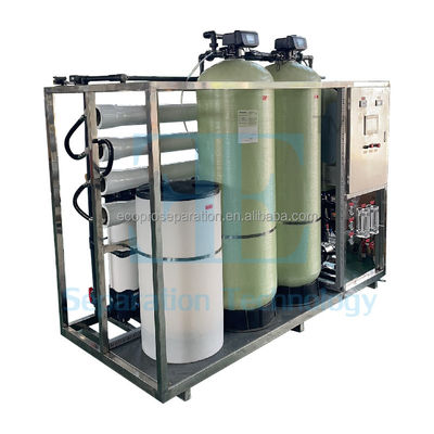 Hệ thống RO công nghiệp áp suất cao 1-200m3/h