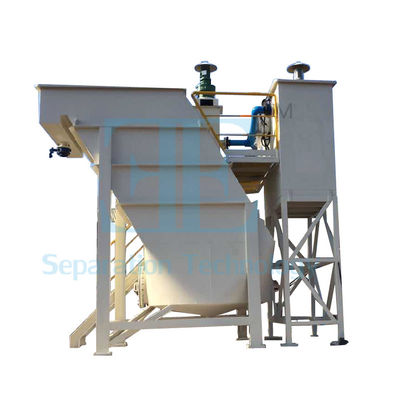 Thiết bị xử lý nước thải Hệ thống làm rõ lamella 4500kgs-9500kgs Trọng lượng trống