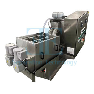 Máy lọc nước bùn nước thải Máy ép vít 0.8-12m3/H Máy lọc nước bùn vít