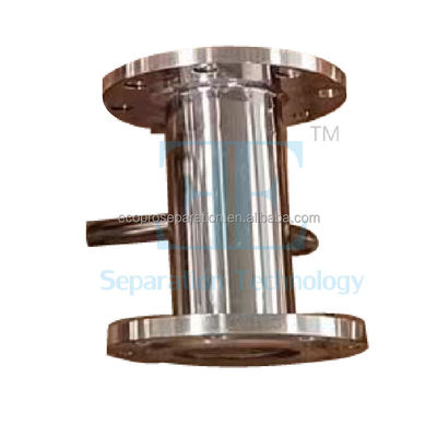 Kích thước tối đa 6000mm Trộn tĩnh Trộn xoắn ốc của nguyên liệu thô với thiết kế ống