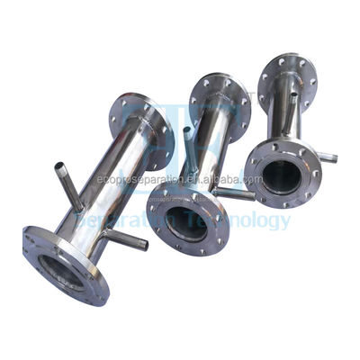 Máy trộn tĩnh chất lỏng xử lý nước thép không gỉ để trộn tối ưu trong công nghiệp