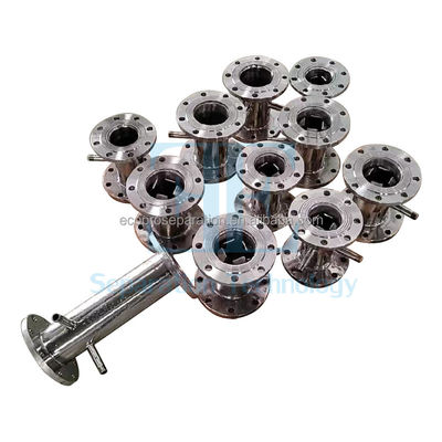 Giải pháp trộn tĩnh Thép không gỉ Máy trộn không chuyển động xoắn ốc với cấu trúc đơn giản
