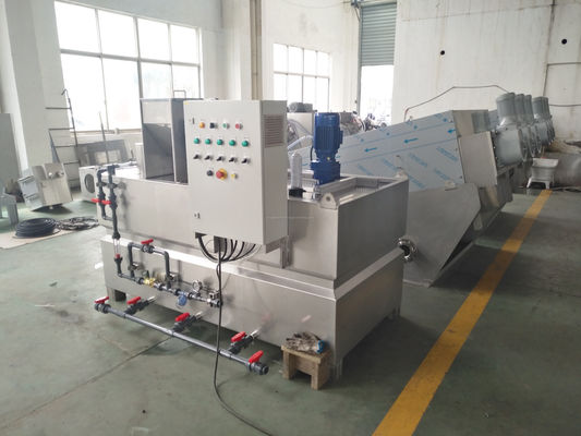 Polyacrylamide Chemical Doseing Device Polymer Doseing Unit Với Động cơ Nord / SEW