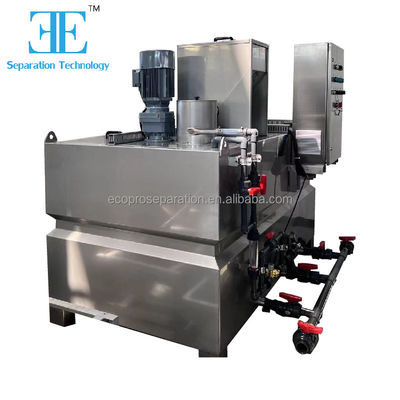 Máy dùng liều polymer 2000L/h PAM cho xử lý hóa học