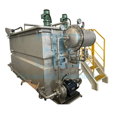 Hệ thống xử lý nước DAF 50L / giờ 5.5kw Máy bơm Phong trào không khí hòa tan