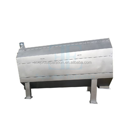 Tự làm sạch Rotary Drum Screen 3mm Mesh Rotary Drum Screening Machine