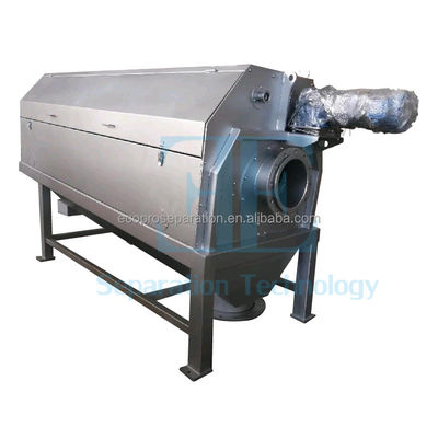 Tự làm sạch Rotary Drum Screen 3mm Mesh Rotary Drum Screening Machine