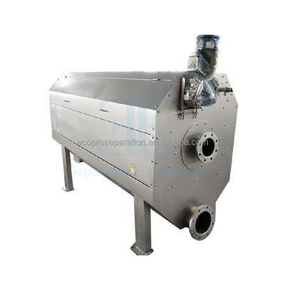 85L / H Nội bộ ăn Rotary Drum Screen SUS304 0.75kw Rotating Drum Screen