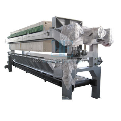 2.2kw Biological Wastewater Treatment Filter Press để khử nước bùn