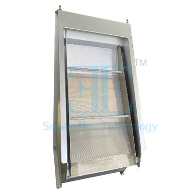 Nước thải xử lý trước Màn hình điện tĩnh 5L/H Màn hình điện tĩnh Nước thải