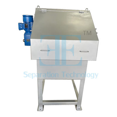 0.75kw SUS304 Máy sàng lọc trống quay DN350 Outlet Flange Rotary Drum Screen Filter