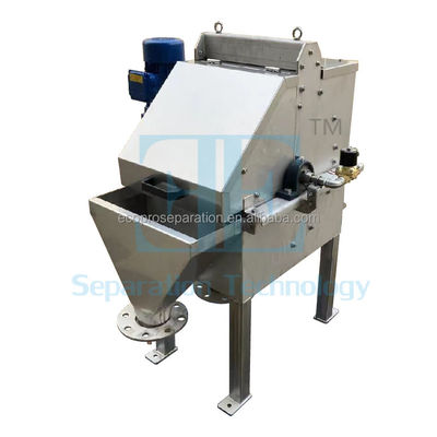 Loại bỏ TSS trong nước thải Rotating Drum Screen 610 * 1600 Drum Screen xử lý nước