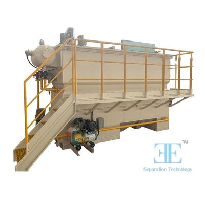 Phương pháp xử lý nước bằng pha trộn không khí để loại bỏ dầu hoặc chất rắn