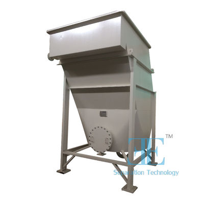 Hệ thống làm rõ lamella công nghiệp với điều khiển PLC trắng và 4500-9500kgs trọng lượng rỗng