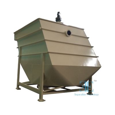Hệ thống làm rõ lamella công suất cao để tái sử dụng bột giấy Khả năng xử lý nước thải 20-100m3/h Không có lưu lượng lầy