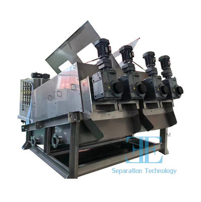 Máy khử nước ép vít để xử lý bùn nước thải