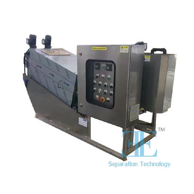 Máy ép vít 300mm Cụ thể của trục Máy khử nước bùn cho sau khi phục vụ