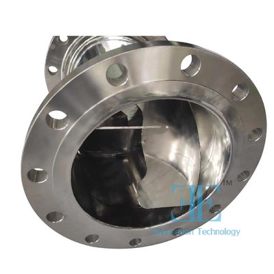Máy trộn tĩnh bằng thép không gỉ với kết nối sợi để trộn công nghiệp
