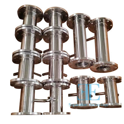 Máy trộn tĩnh thép không gỉ lâu bền với đường kính bên ngoài 7,5 mm và loại kết nối dây