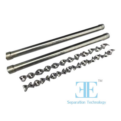 Máy trộn xoắn ốc với phạm vi nhiệt độ lên đến 300 ° F bao gồm ống trộn