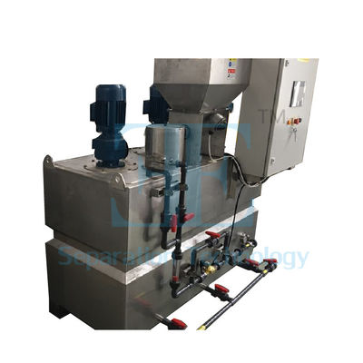 Thiết bị chuẩn bị polymer tiên tiến với đầu ra 2000L / H và điều khiển màn hình cảm ứng