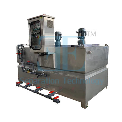 Màn hình cảm ứng 2000L / H Polymer System với điều khiển PLC