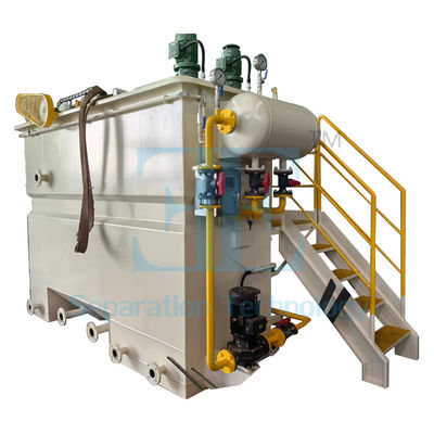 Phong trào không khí hòa tan tối ưu đối với độ ồn trong nước vào 500 NTU Hệ thống liều hóa học tùy chọn bao gồm