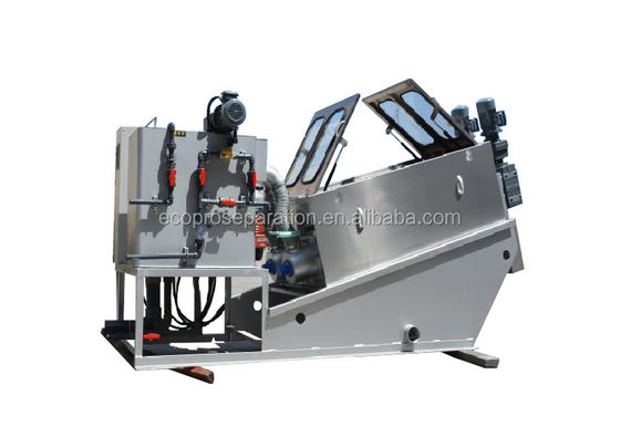 Máy khử nước bùn ép vít cho xử lý nước thải công nghiệp