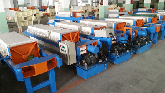 Máy ép lọc thủy lực thủ công 6m2 để khử nước bùn 220V-415V