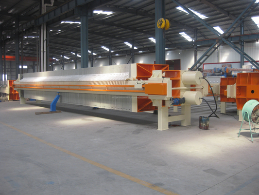 Máy ép lọc thủy lực thủ công 6m2 để khử nước bùn 220V-415V