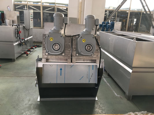 Máy khử nước bùn ép vít 2.4-30m3/h SUS304