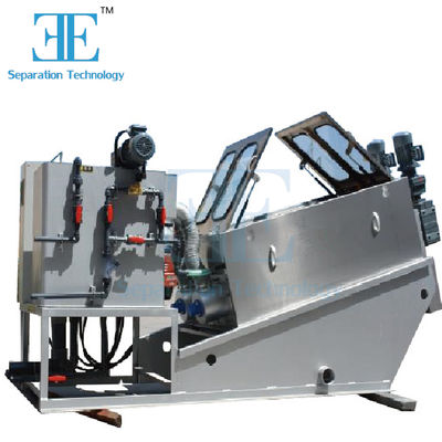 Máy khử nước bùn ép vít 9,6-120m3/h Công suất