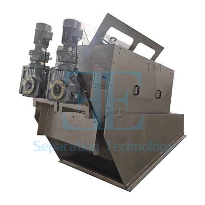 Máy ép bùn trục vít 10-150m3/h 1kW