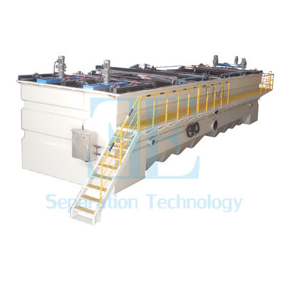 DAF System Dissolved Air Flotation for Printing and Dyeing Wastewater Treatment with 3600*1700*1850mm Specification and Low Investment