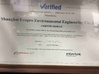 Trung Quốc Shanghai Ecopro Environmental Engineering Co., Ltd. Chứng chỉ